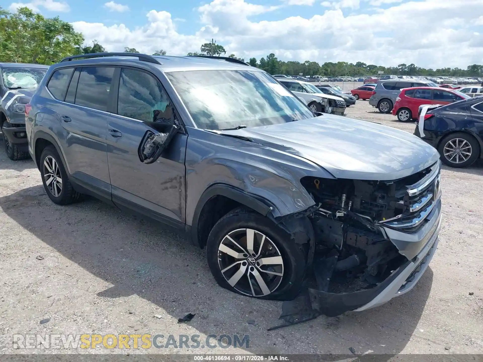 1 fotografías del automóvil dañado 1V2DP2CA0MC518710 VOLKSWAGEN ATLAS 2021