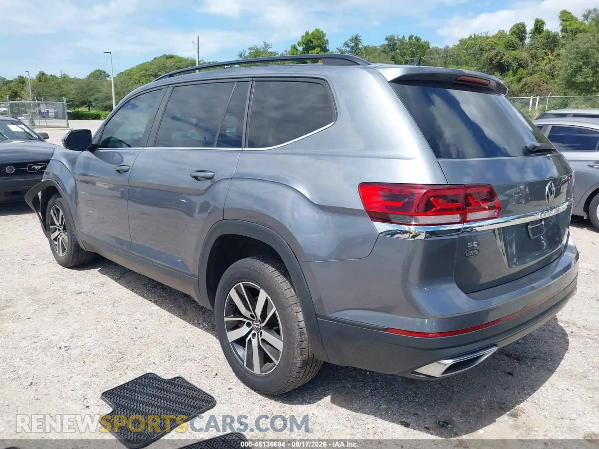 3 fotografías del automóvil dañado 1V2DP2CA0MC518710 VOLKSWAGEN ATLAS 2021