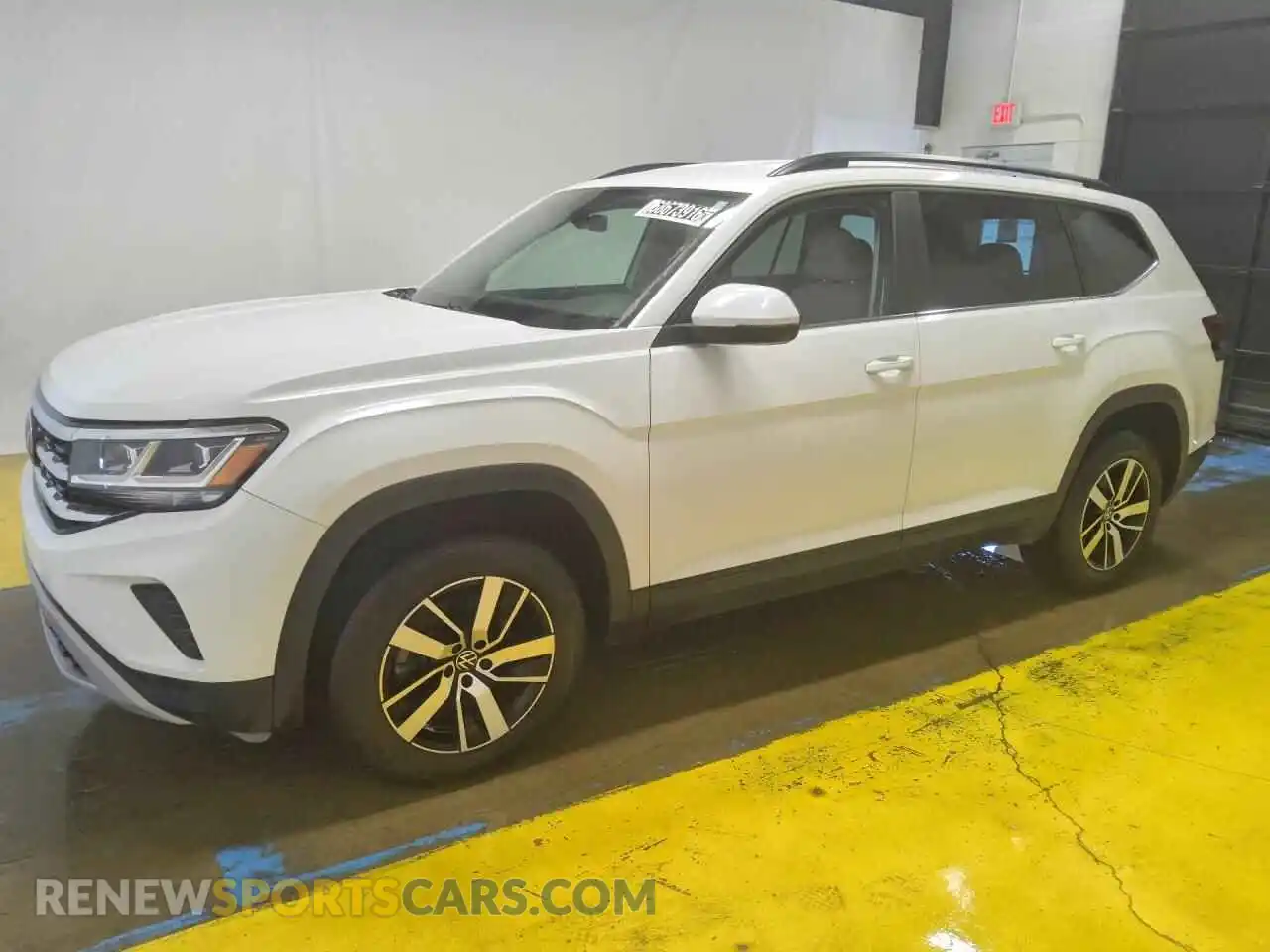 1 Photograph of a damaged car 1V2DP2CA0MC588949 VOLKSWAGEN ATLAS 2021