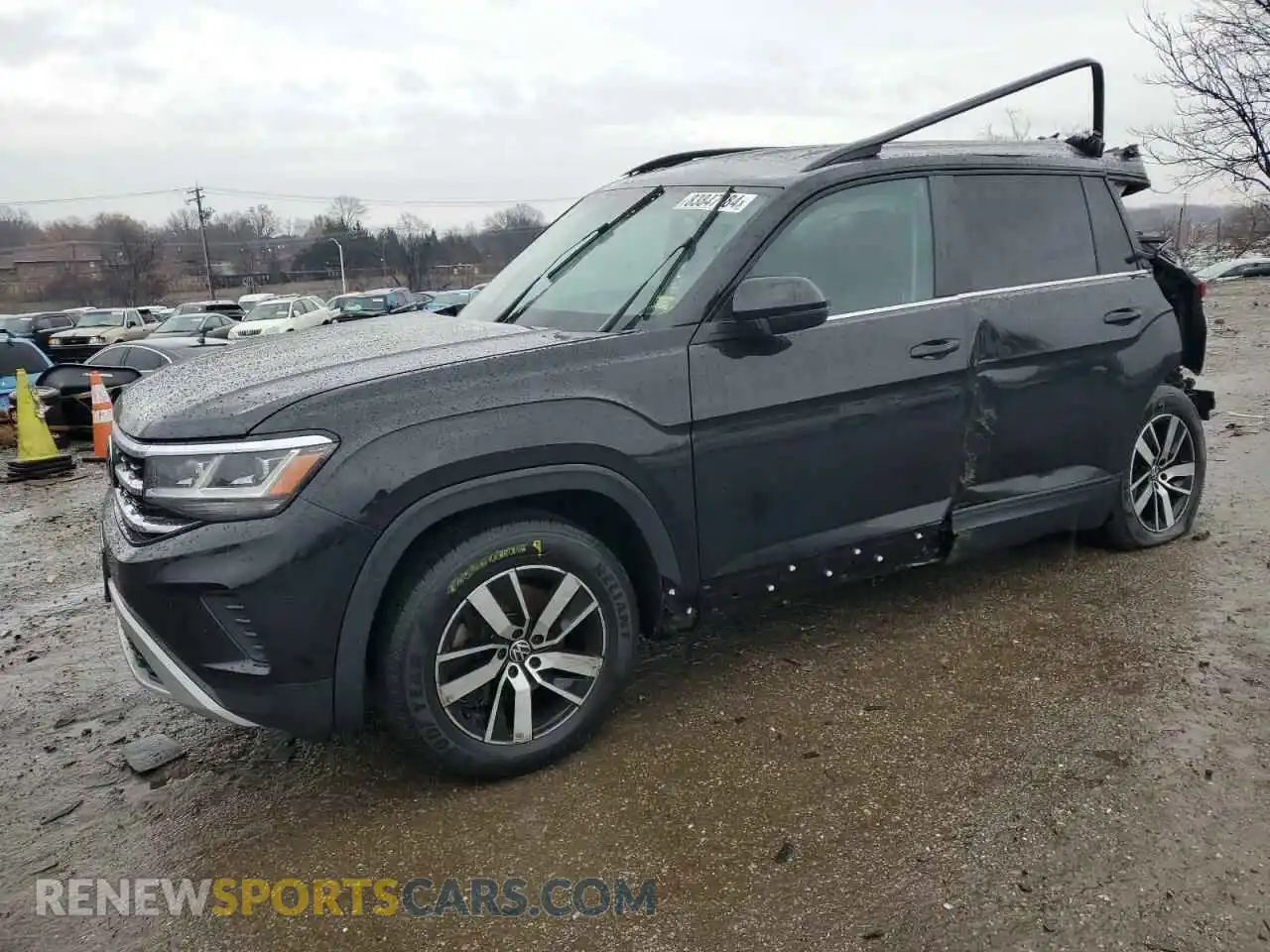 1 Photograph of a damaged car 1V2DP2CA5MC527029 VOLKSWAGEN ATLAS 2021