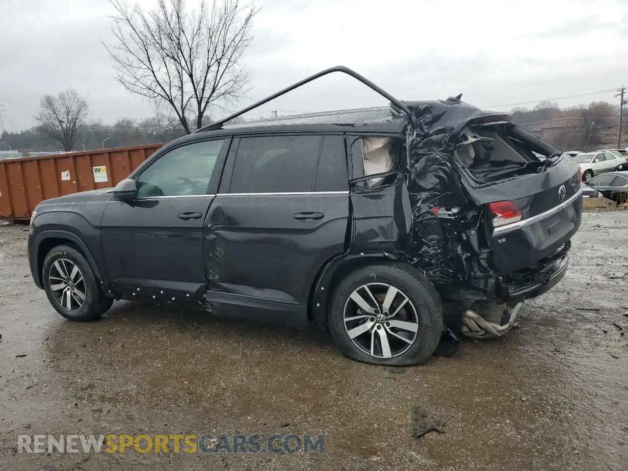 2 Photograph of a damaged car 1V2DP2CA5MC527029 VOLKSWAGEN ATLAS 2021
