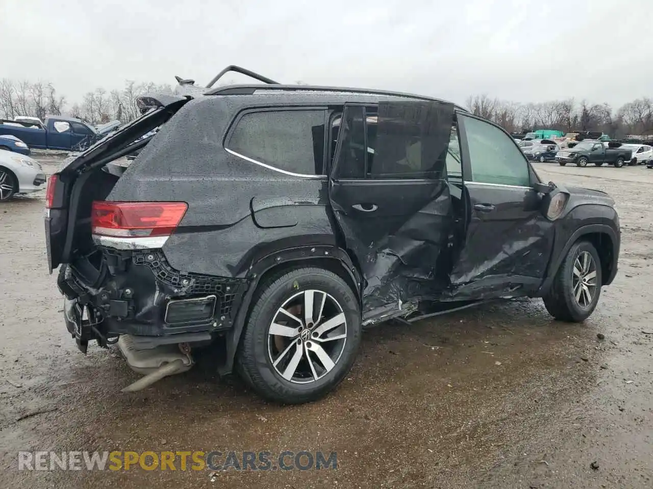 3 Photograph of a damaged car 1V2DP2CA5MC527029 VOLKSWAGEN ATLAS 2021