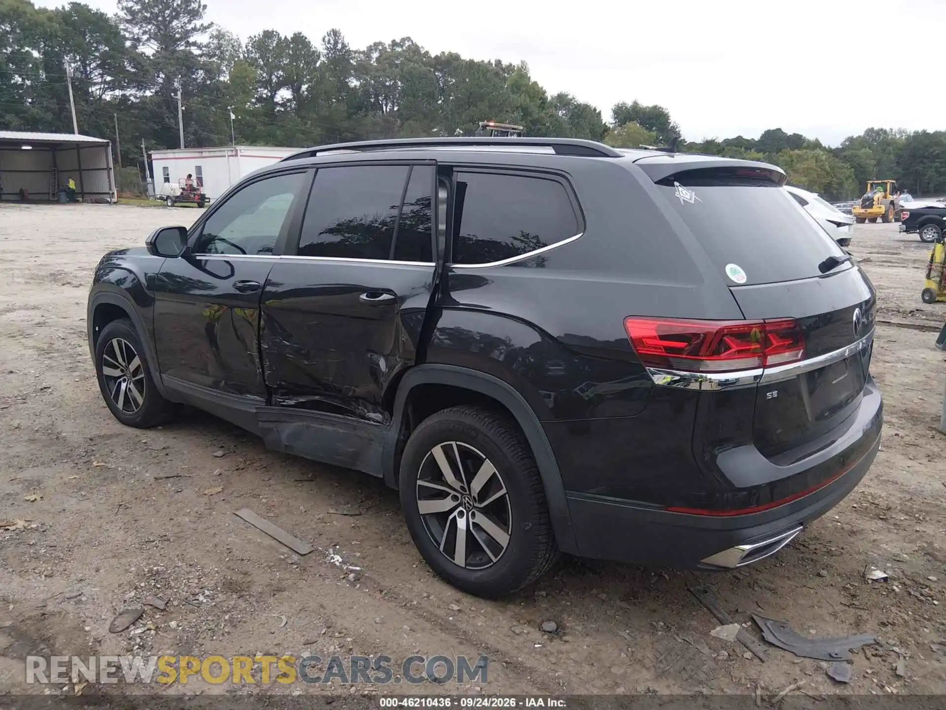 3 fotografías del automóvil dañado 1V2DP2CA8MC517630 VOLKSWAGEN ATLAS 2021