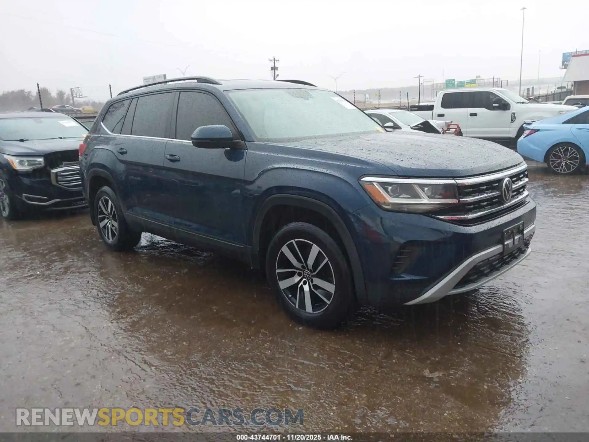 1 fotografías del automóvil dañado 1V2DP2CAXMC584147 VOLKSWAGEN ATLAS 2021