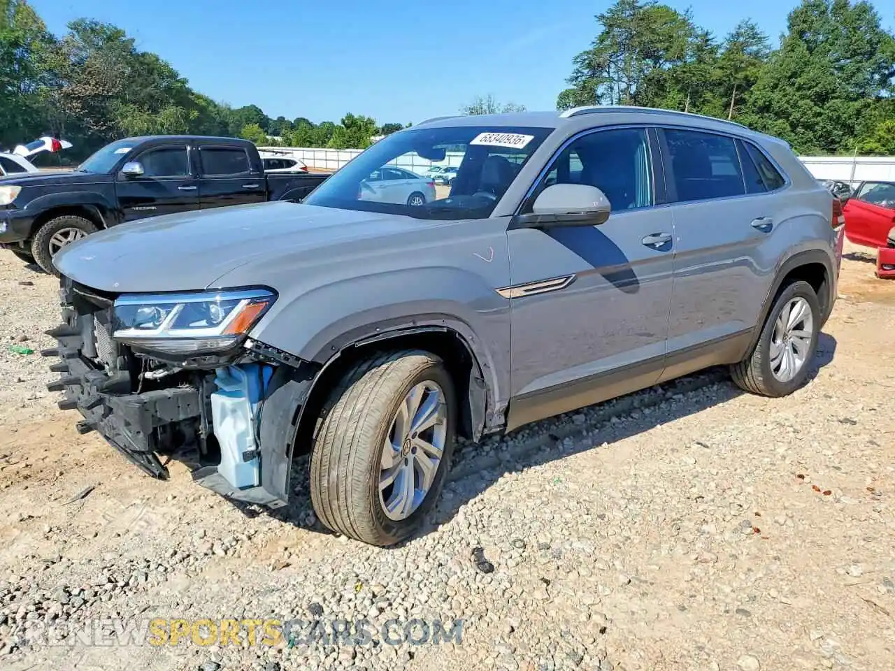 1 Фотография поврежденного автомобиля 1V2EE2CA9MC215399 VOLKSWAGEN ATLAS 2021