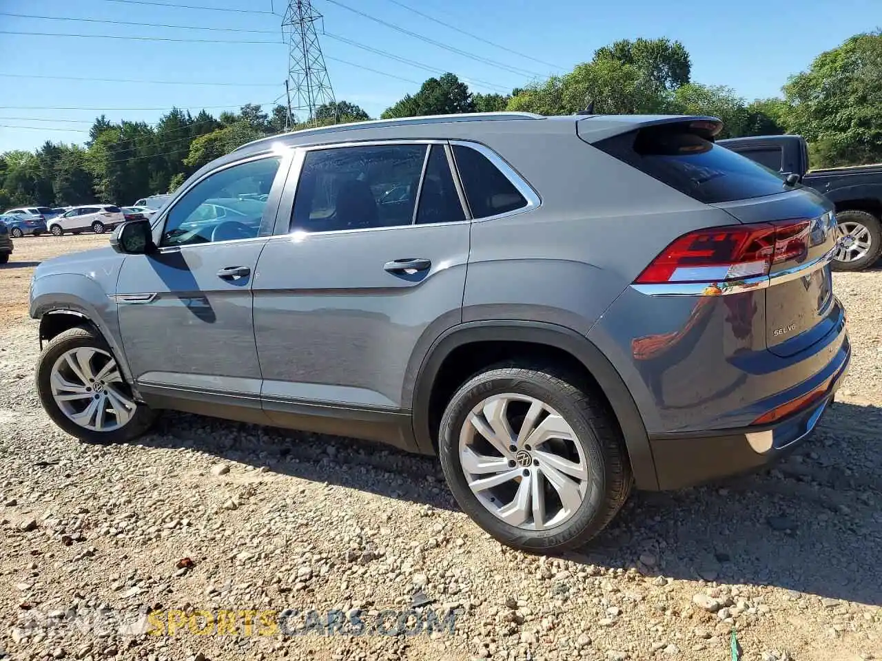 2 Фотография поврежденного автомобиля 1V2EE2CA9MC215399 VOLKSWAGEN ATLAS 2021