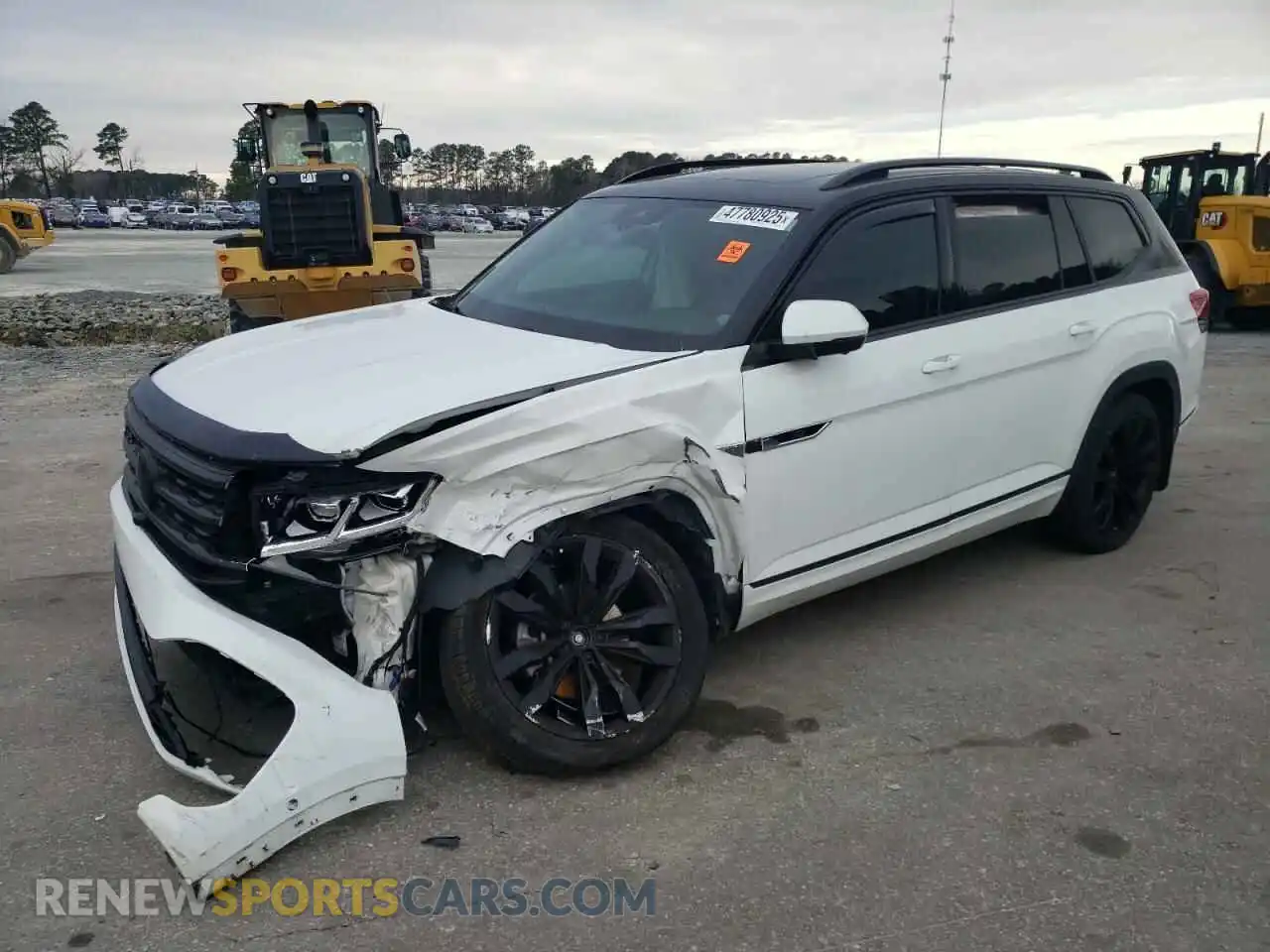 1 Photograph of a damaged car 1V2FR2CA2MC558791 VOLKSWAGEN ATLAS 2021