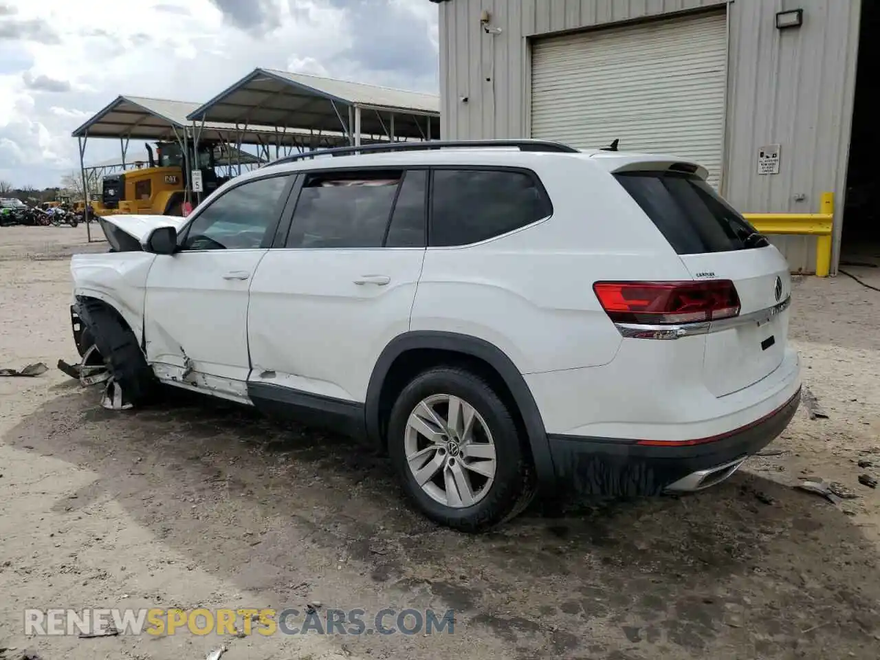 2 Photograph of a damaged car 1V2GP2CA5MC558066 VOLKSWAGEN ATLAS 2021