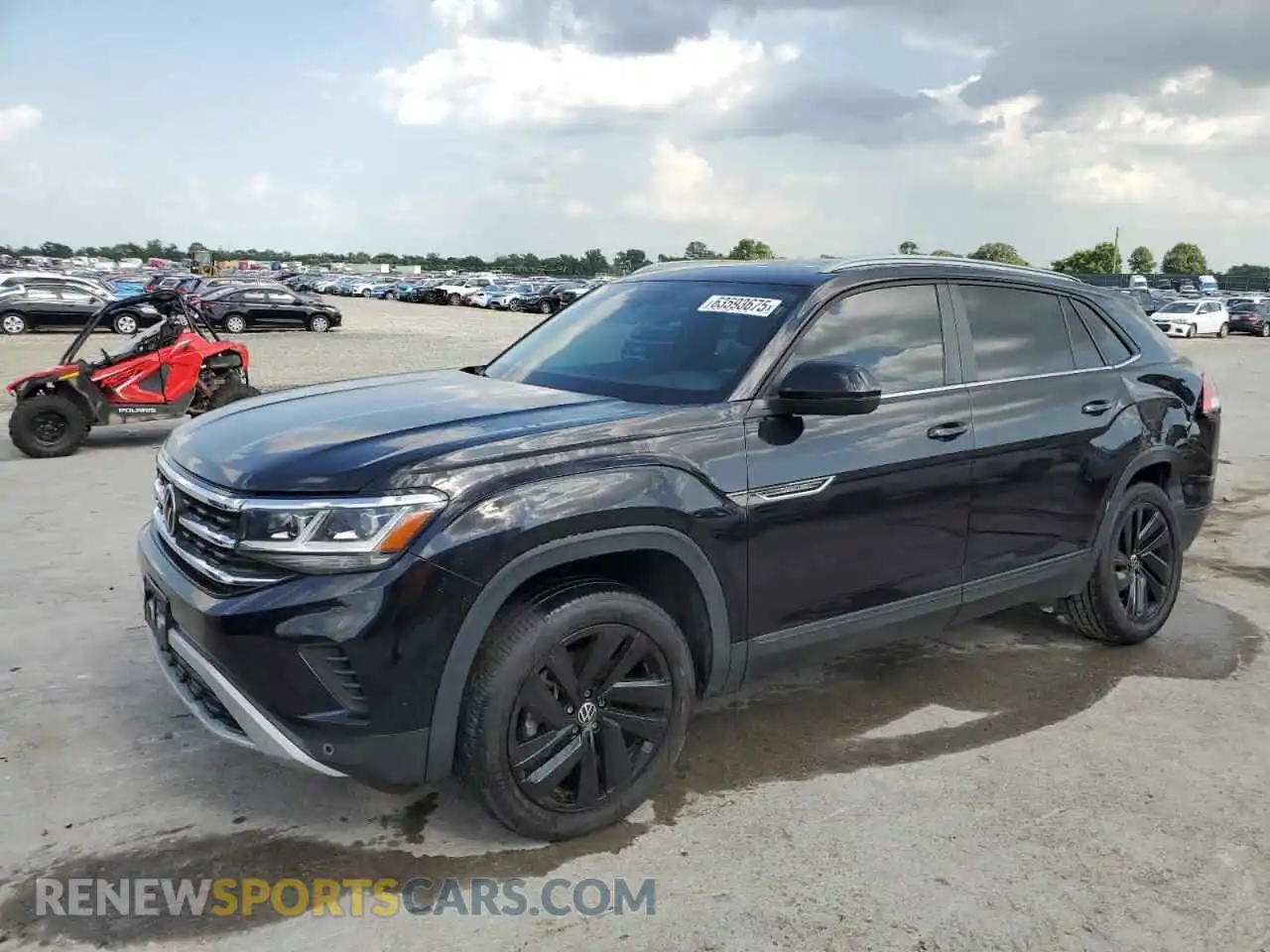 1 Photograph of a damaged car 1V2JC2CA2MC240939 VOLKSWAGEN ATLAS 2021