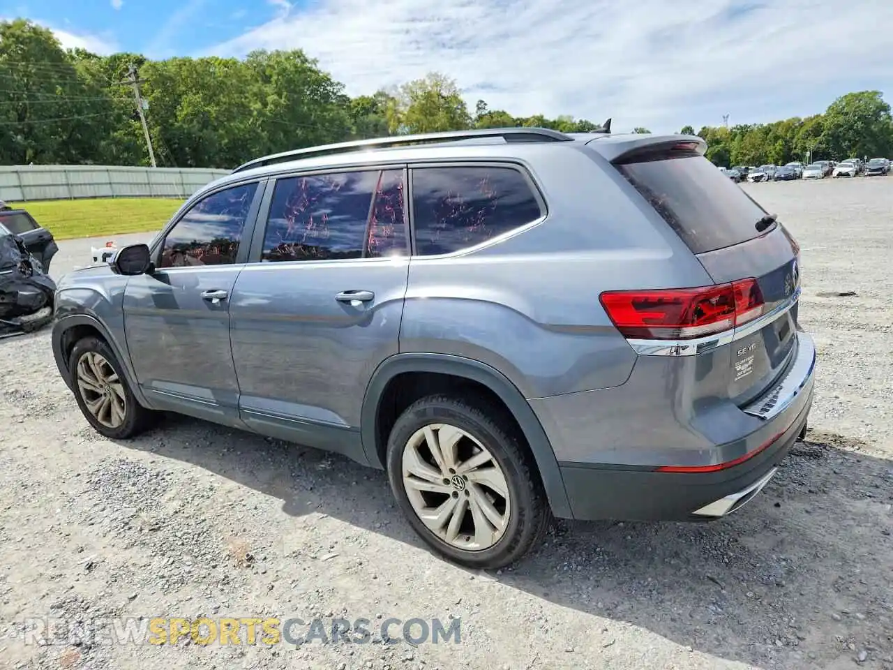 2 Photograph of a damaged car 1V2JR2CA7MC549112 VOLKSWAGEN ATLAS 2021