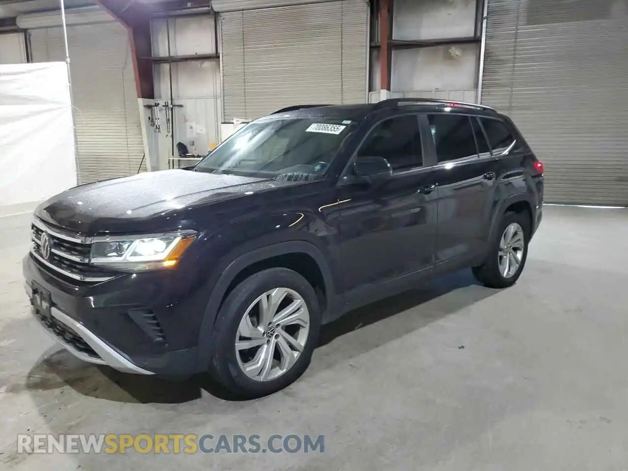 1 Photograph of a damaged car 1V2KR2CA2MC506351 VOLKSWAGEN ATLAS 2021