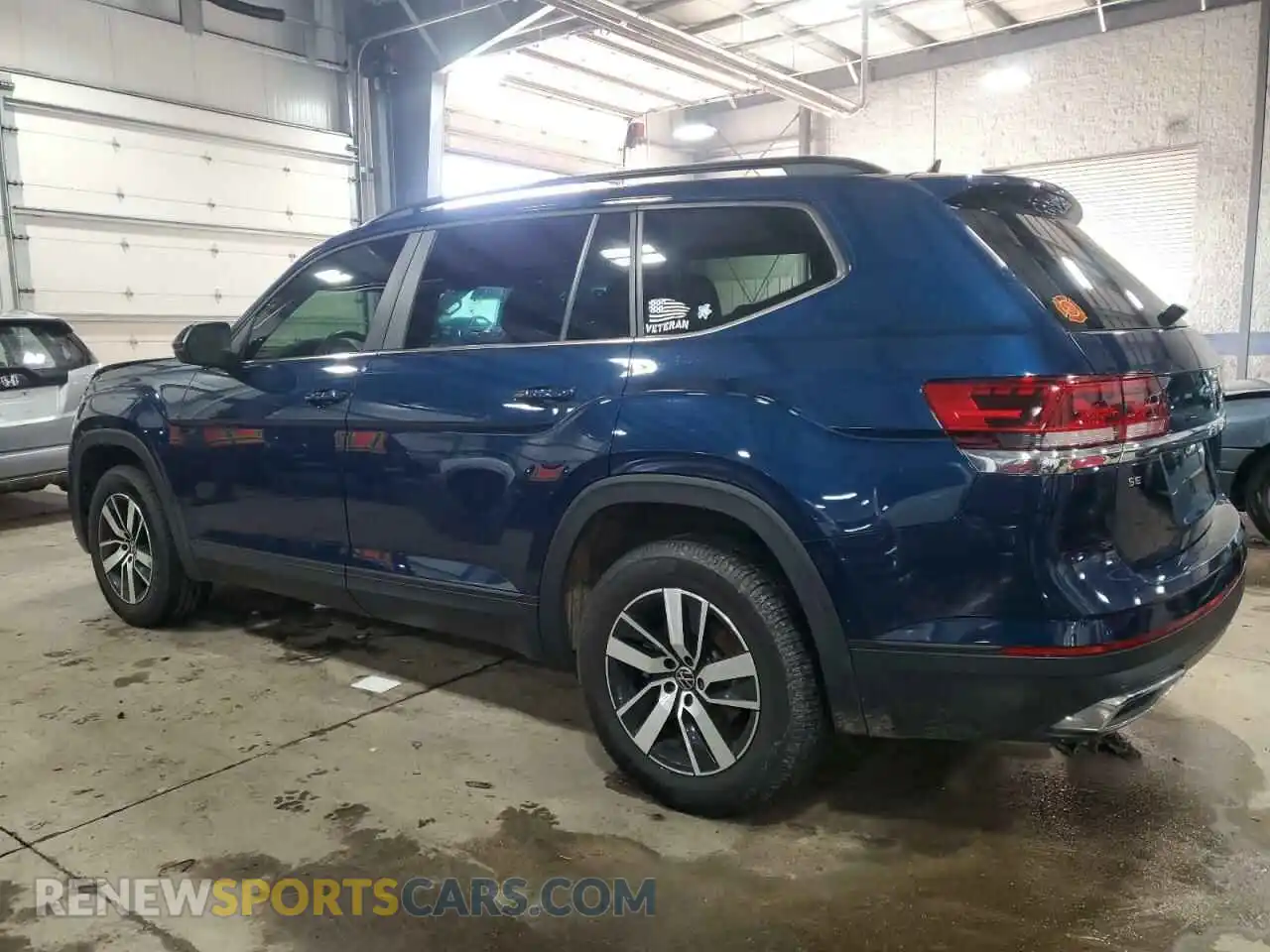 2 Photograph of a damaged car 1V2LP2CA2MC506375 VOLKSWAGEN ATLAS 2021