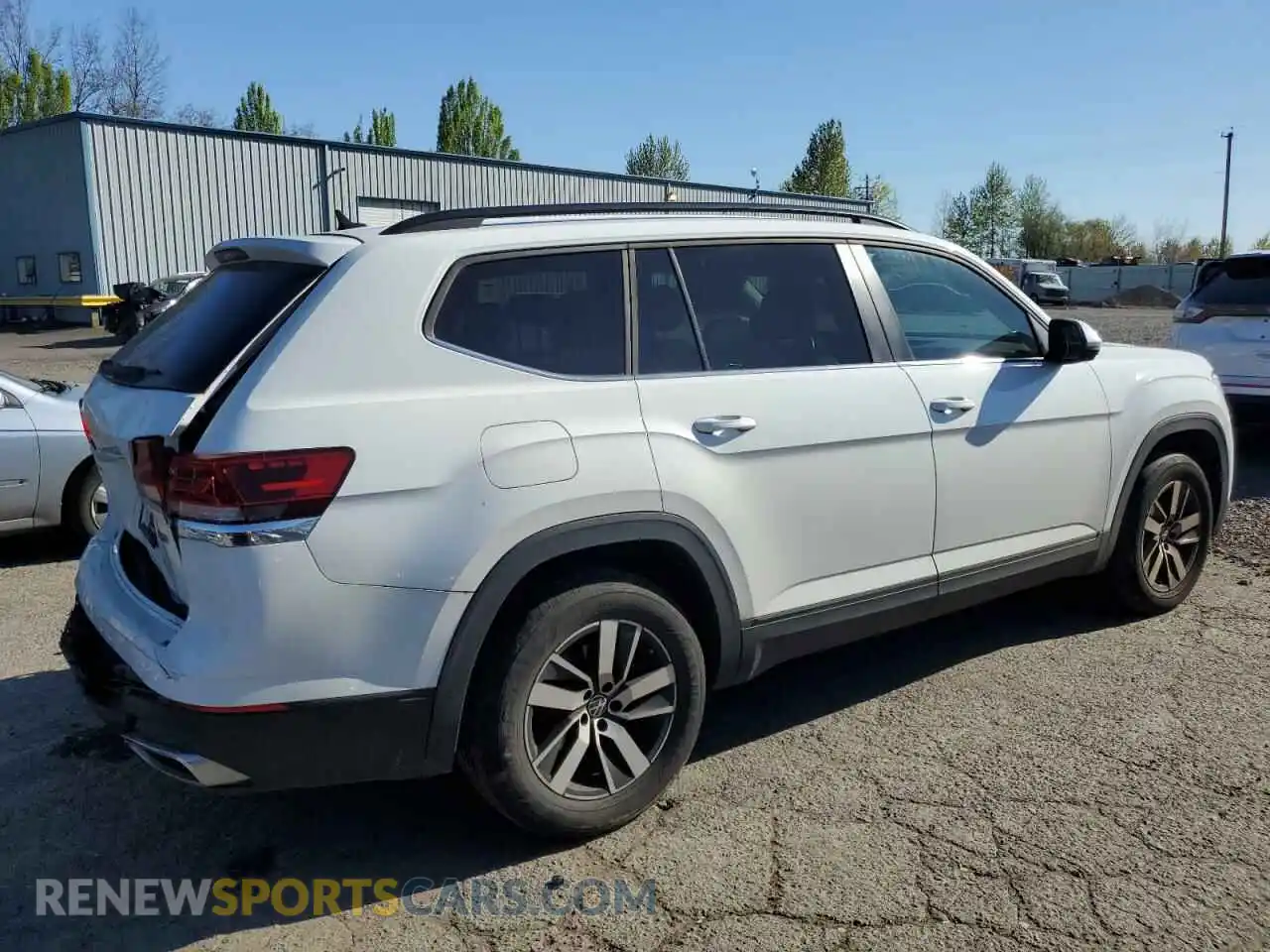 3 fotografías del automóvil dañado 1V2LP2CA5MC521520 VOLKSWAGEN ATLAS 2021