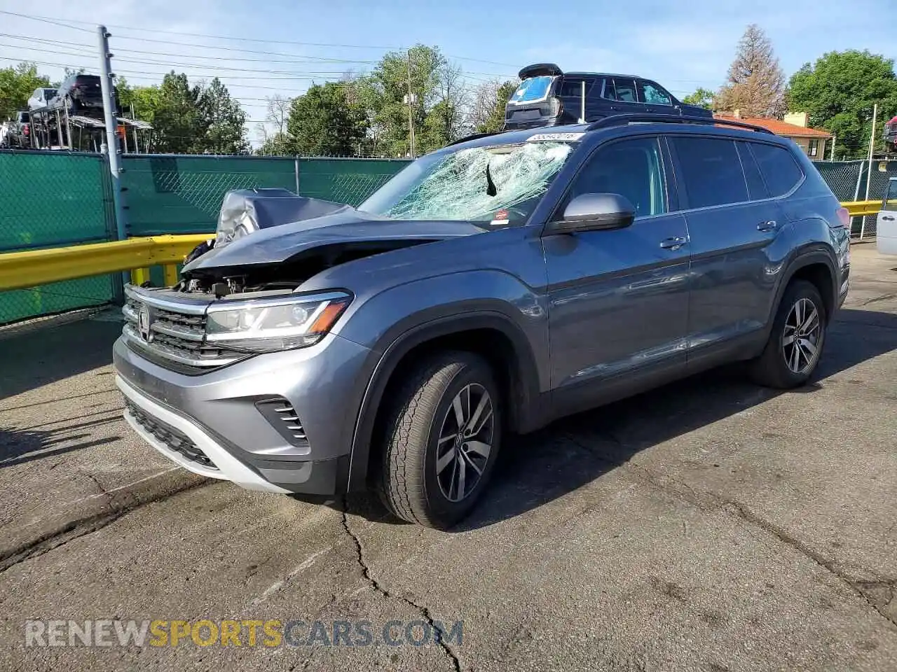 1 Photograph of a damaged car 1V2LP2CA6MC507979 VOLKSWAGEN ATLAS 2021