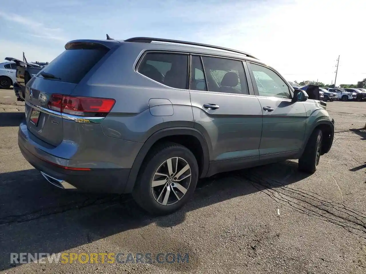 3 Photograph of a damaged car 1V2LP2CA6MC507979 VOLKSWAGEN ATLAS 2021