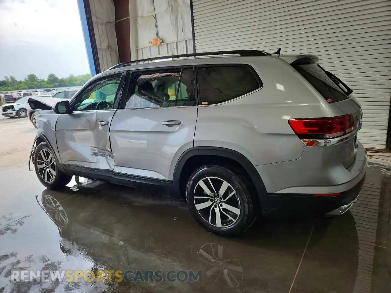 2 Photograph of a damaged car 1V2LP2CA7MC583503 VOLKSWAGEN ATLAS 2021