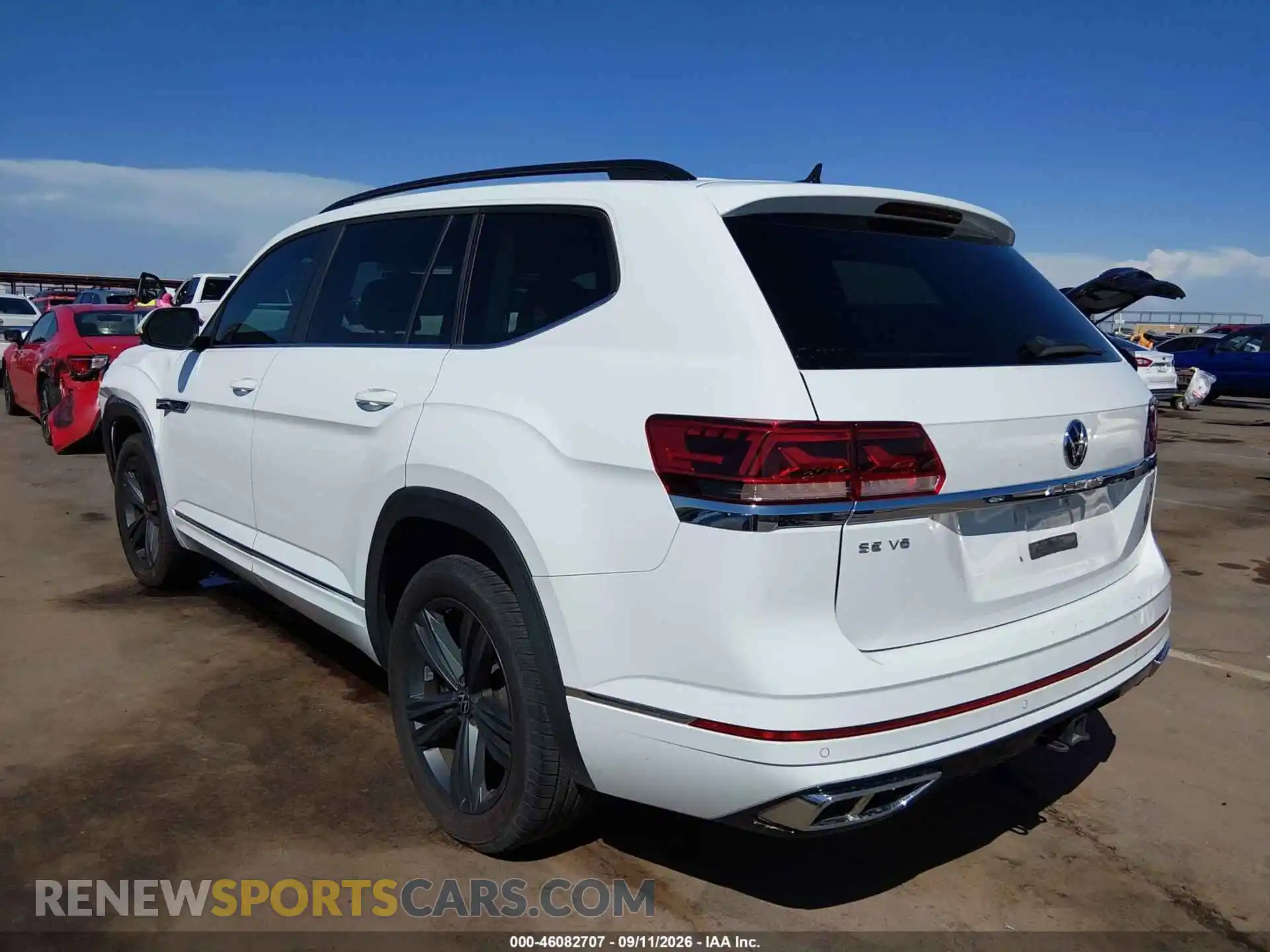 3 fotografías del automóvil dañado 1V2PR2CA3MC502461 VOLKSWAGEN ATLAS 2021