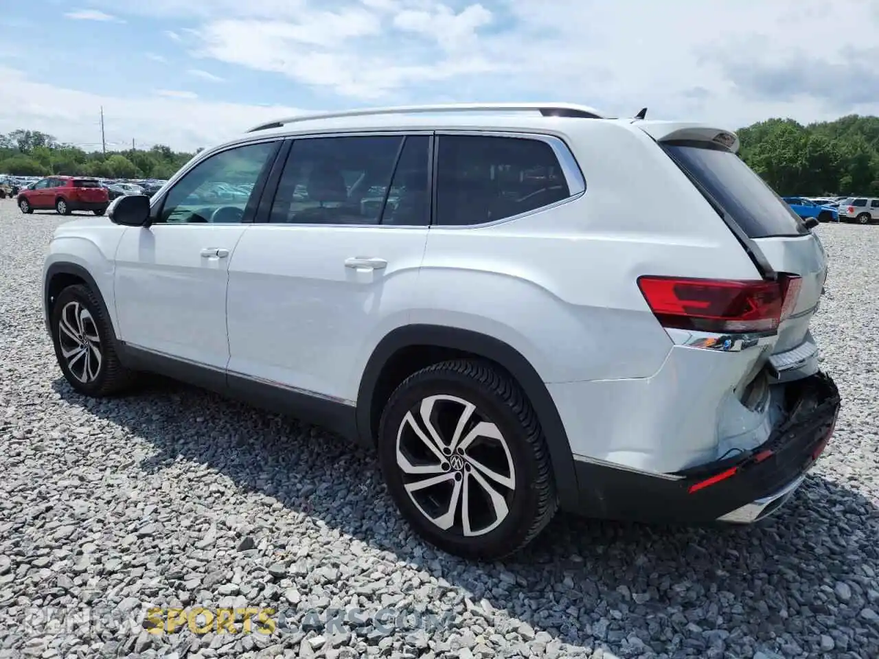 2 Photograph of a damaged car 1V2TP2CA2MC538985 VOLKSWAGEN ATLAS 2021
