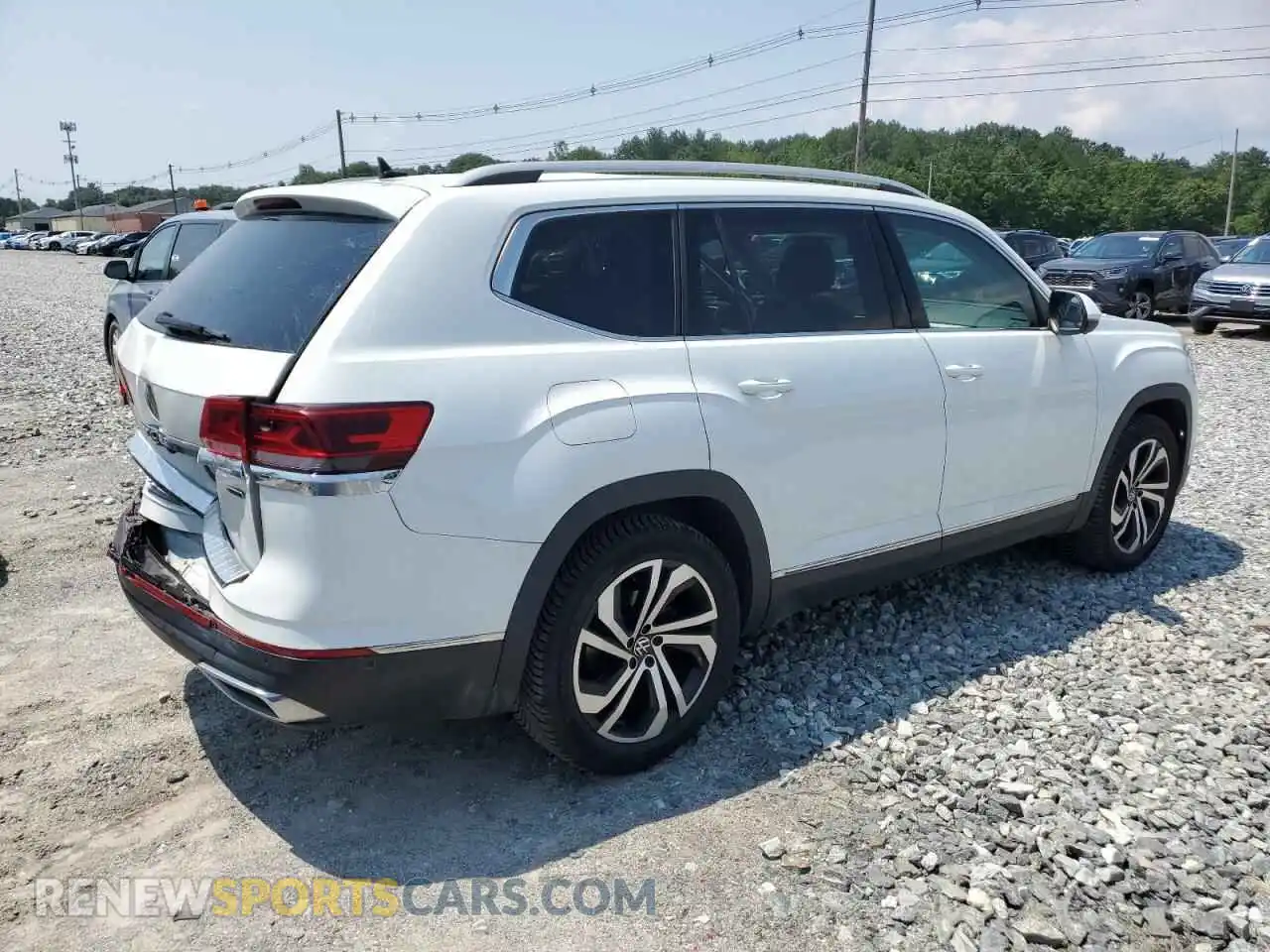 3 Photograph of a damaged car 1V2TP2CA2MC538985 VOLKSWAGEN ATLAS 2021