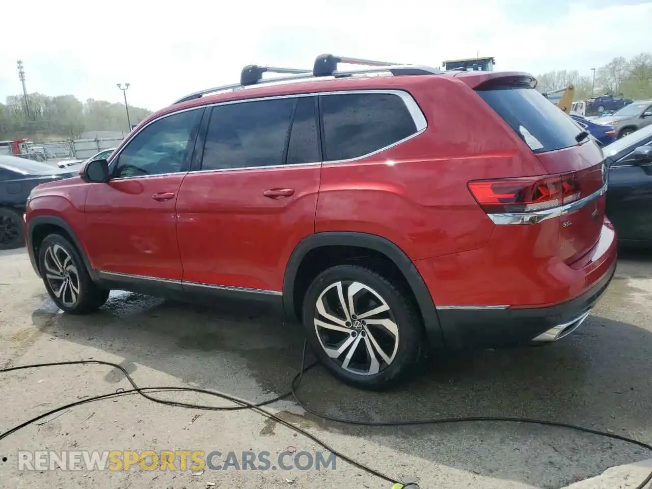 2 Photograph of a damaged car 1V2TP2CA2MC562543 VOLKSWAGEN ATLAS 2021