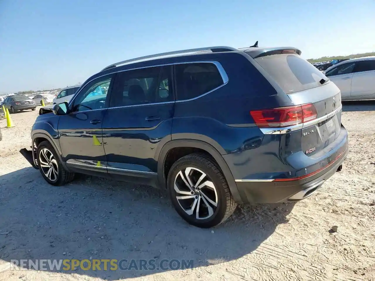 2 Photograph of a damaged car 1V2TR2CA1MC521069 VOLKSWAGEN ATLAS 2021