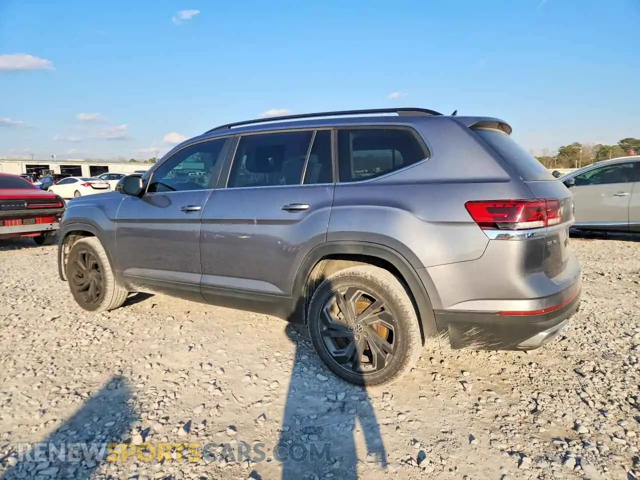 2 Photograph of a damaged car 1V2WR2CA0MC511579 VOLKSWAGEN ATLAS 2021