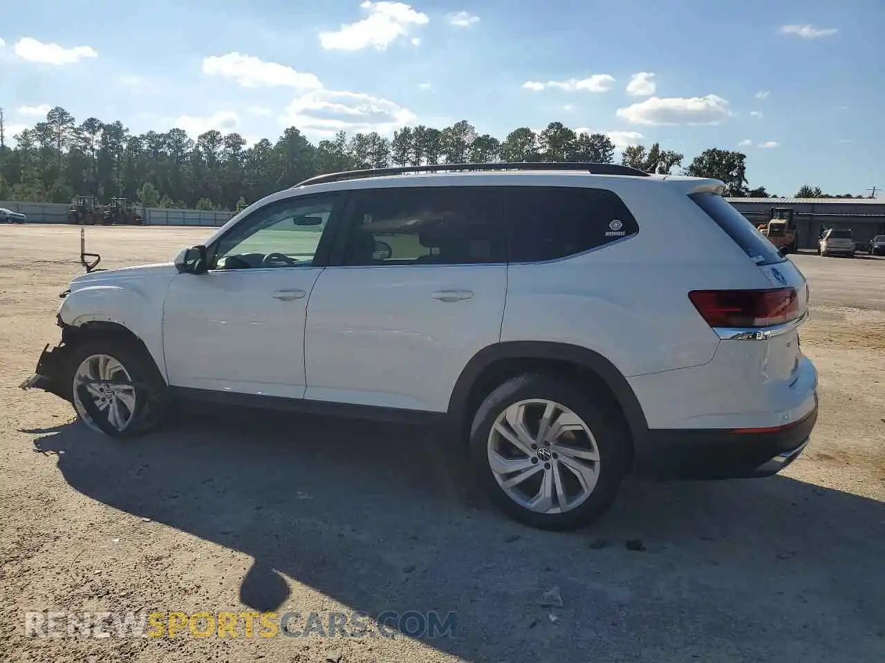 2 Photograph of a damaged car 1V2WR2CA5MC584737 VOLKSWAGEN ATLAS 2021