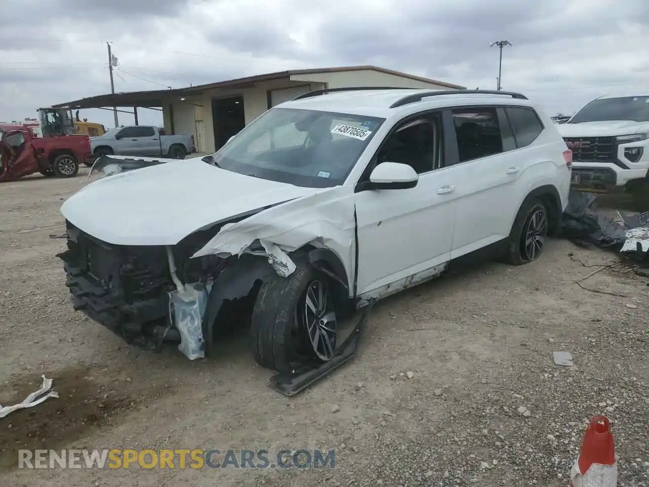 1 Photograph of a damaged car 1V2DP2CA3PC502005 VOLKSWAGEN ATLAS 2023
