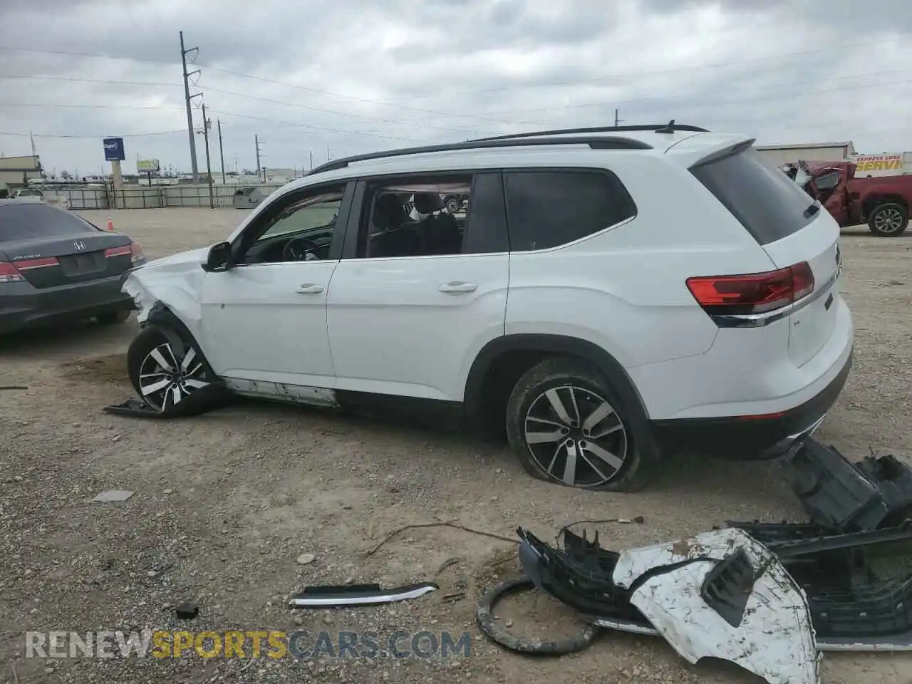 2 Photograph of a damaged car 1V2DP2CA3PC502005 VOLKSWAGEN ATLAS 2023