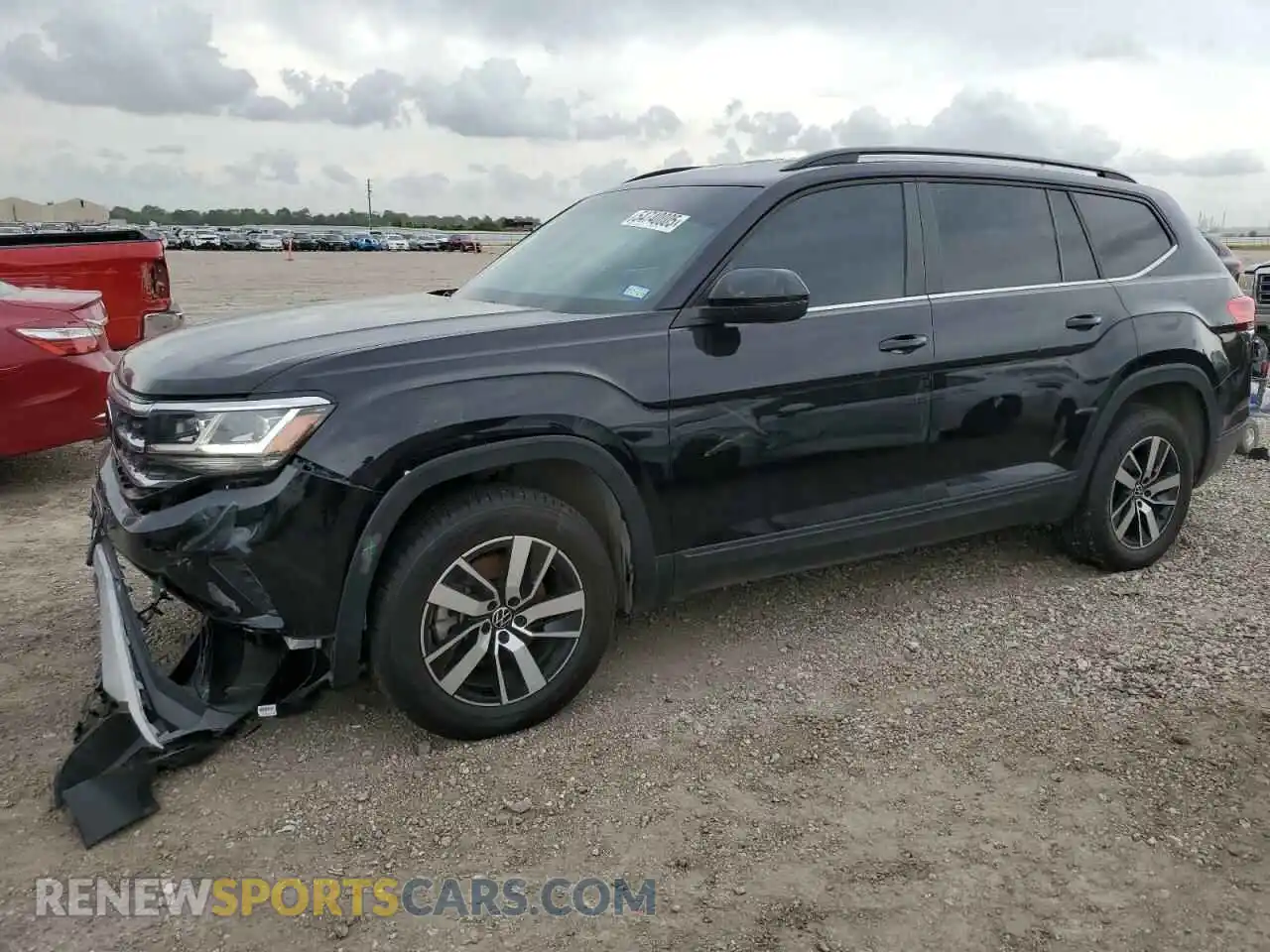 1 Photograph of a damaged car 1V2DP2CA6PC532499 VOLKSWAGEN ATLAS 2023