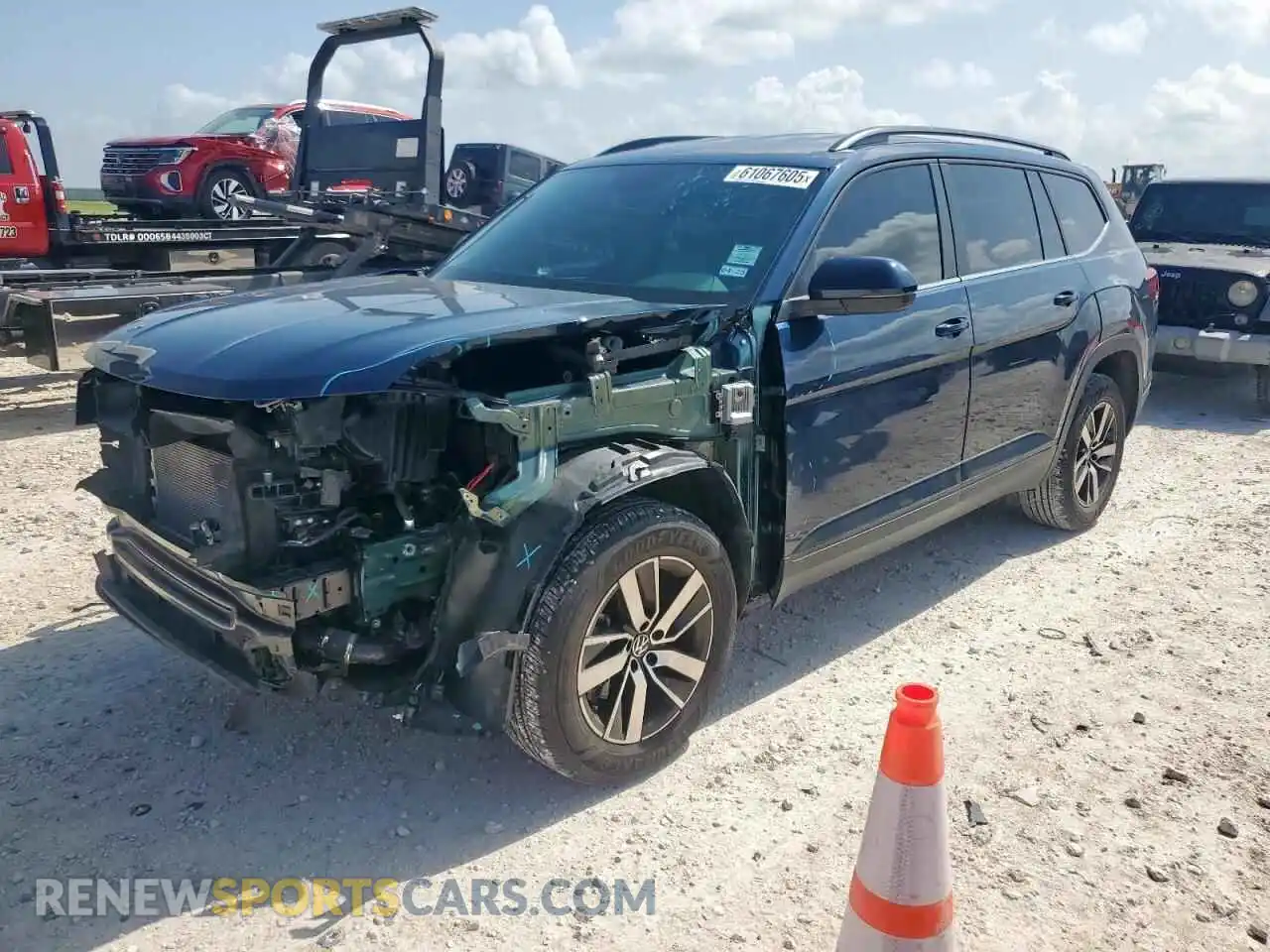 1 Фотография поврежденного автомобиля 1V2DP2CA7PC543298 VOLKSWAGEN ATLAS 2023