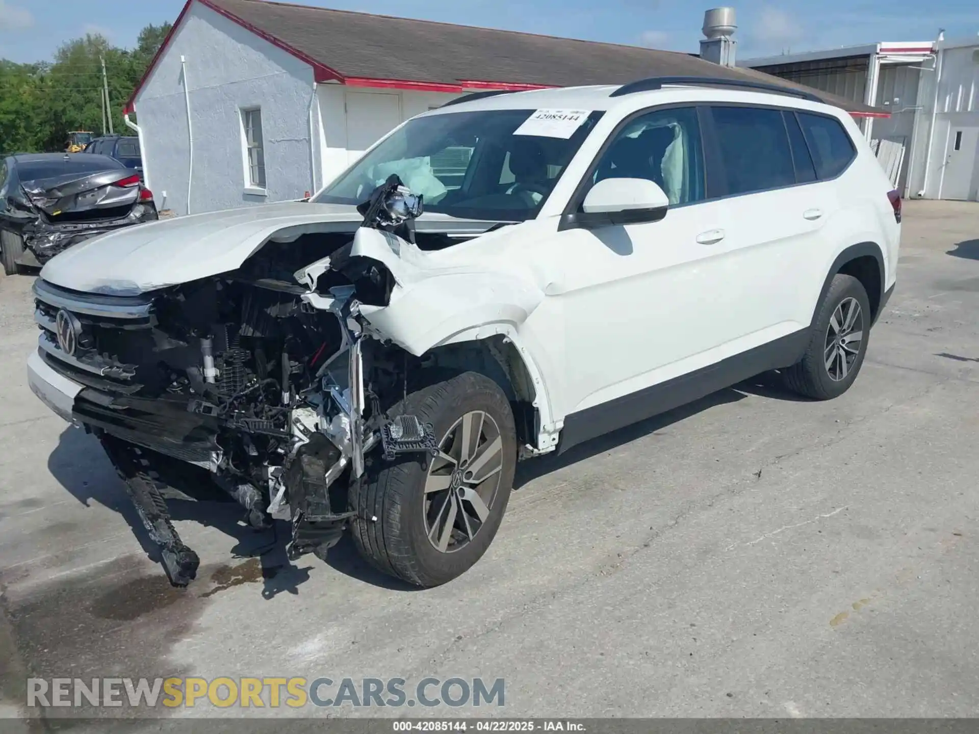 2 Photograph of a damaged car 1V2DP2CA7PC547576 VOLKSWAGEN ATLAS 2023
