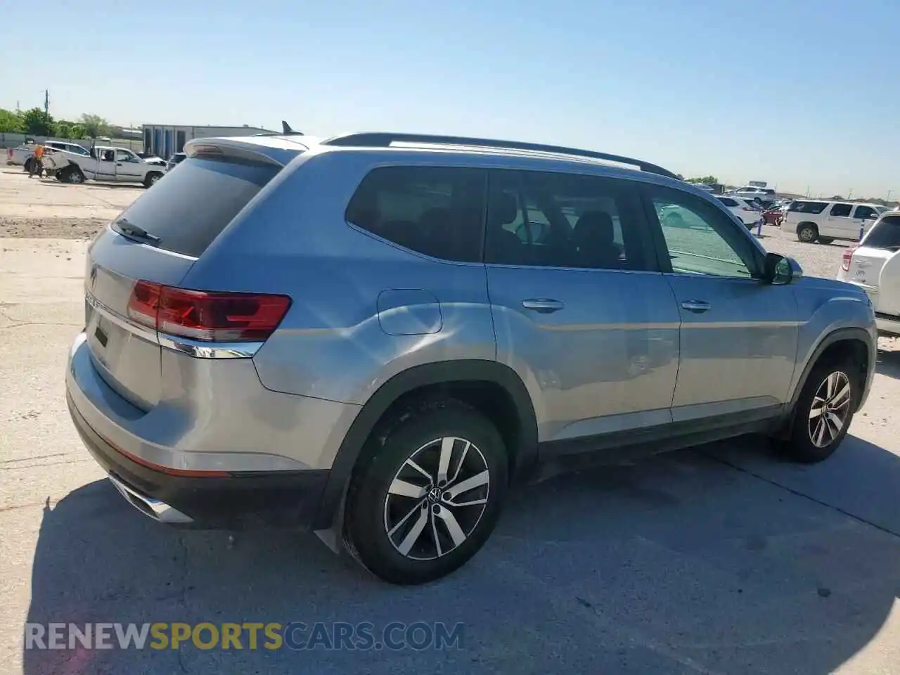 3 Photograph of a damaged car 1V2DP2CA9PC505409 VOLKSWAGEN ATLAS 2023
