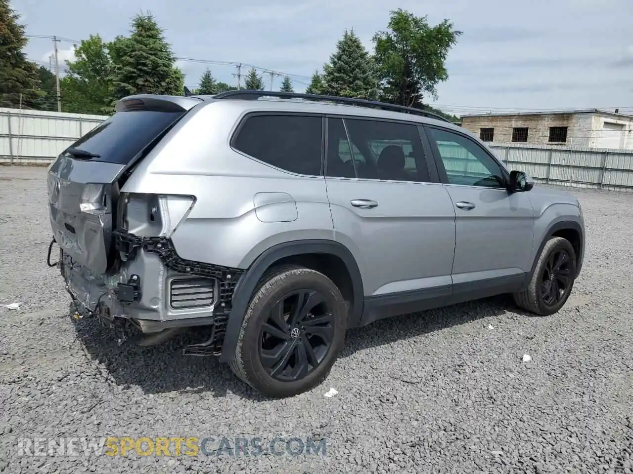 3 Photograph of a damaged car 1V2HR2CA2PC537548 VOLKSWAGEN ATLAS 2023