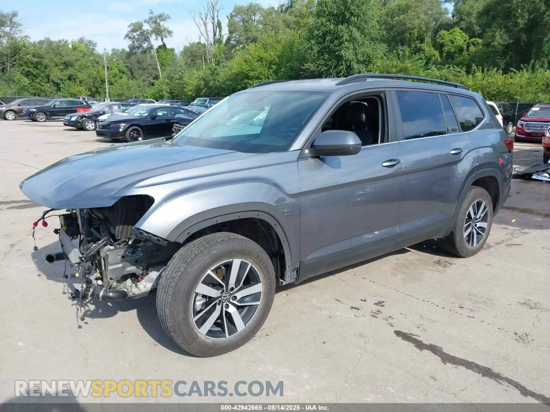 2 Photograph of a damaged car 1V2LP2CA7PC545273 VOLKSWAGEN ATLAS 2023