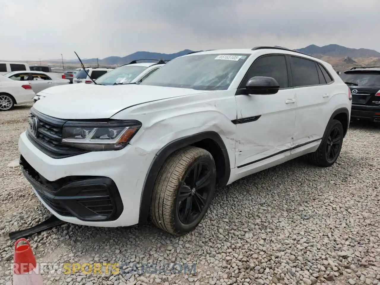 1 Photograph of a damaged car 1V2SC2CA7PC207654 VOLKSWAGEN ATLAS 2023
