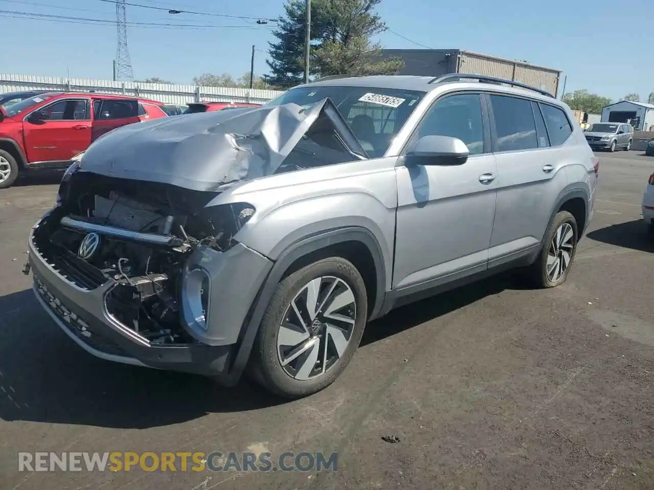1 Photograph of a damaged car 1V2WR2CA4RC567340 VOLKSWAGEN ATLAS 2024