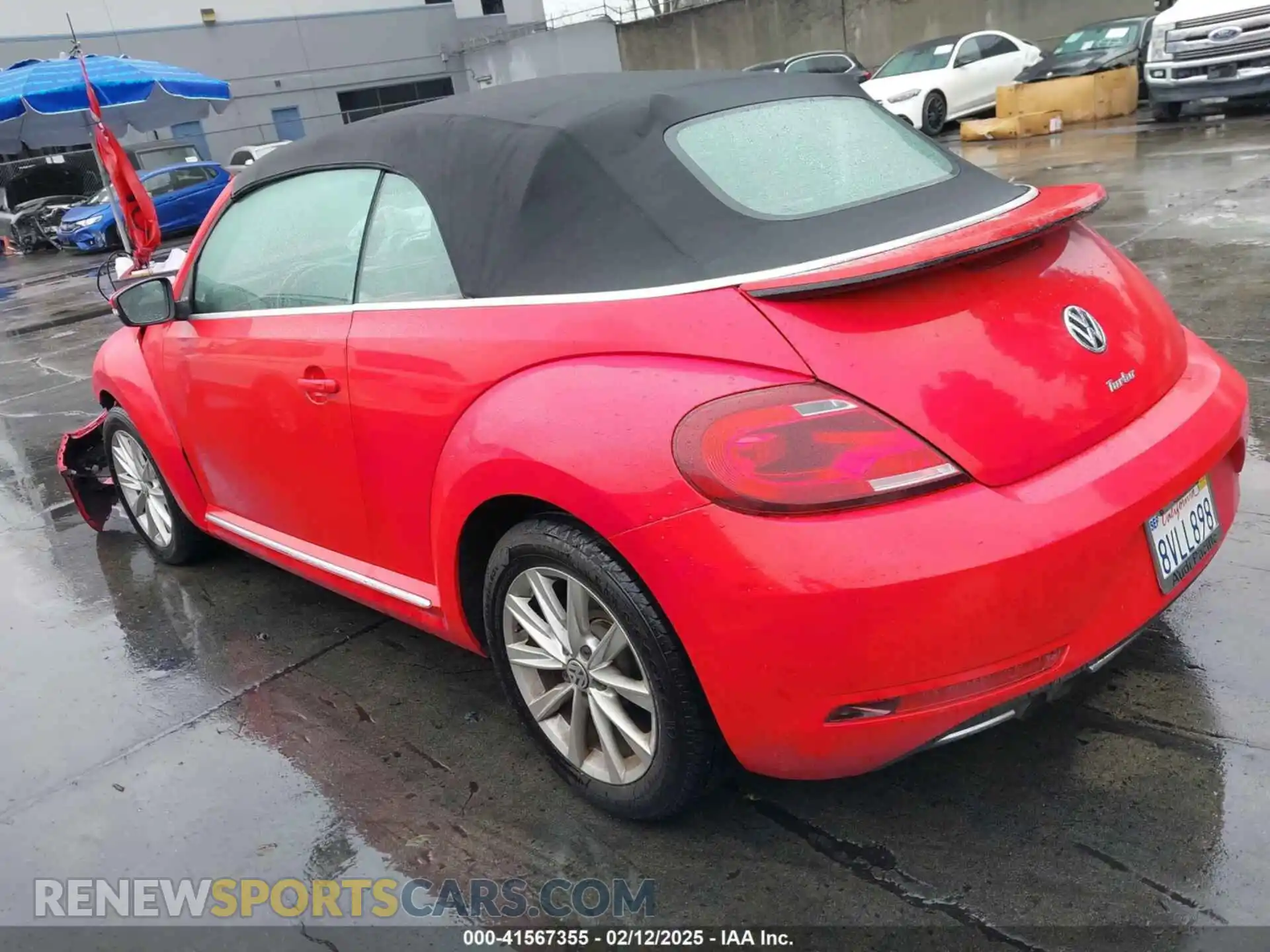 3 Photograph of a damaged car 3VW5DAAT6KM507667 VOLKSWAGEN BEETLE 2019