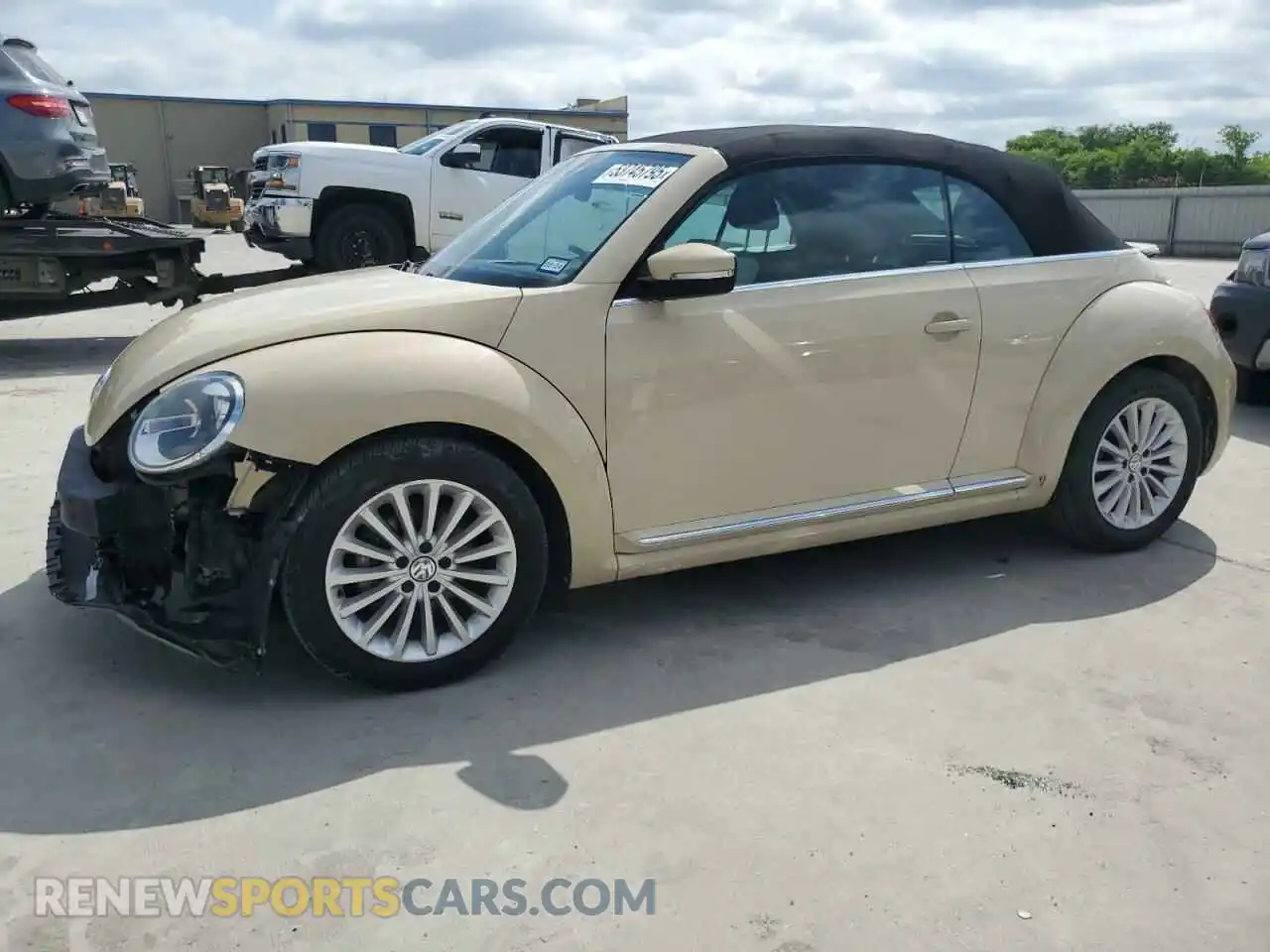 1 Photograph of a damaged car 3VW5DAATXKM500415 VOLKSWAGEN BEETLE 2019