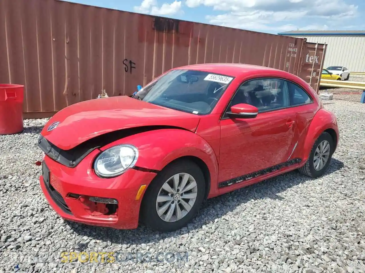 1 Photograph of a damaged car 3VWFD7AT5KM710895 VOLKSWAGEN BEETLE 2019