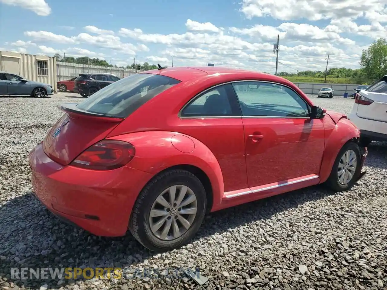 3 Photograph of a damaged car 3VWFD7AT5KM710895 VOLKSWAGEN BEETLE 2019