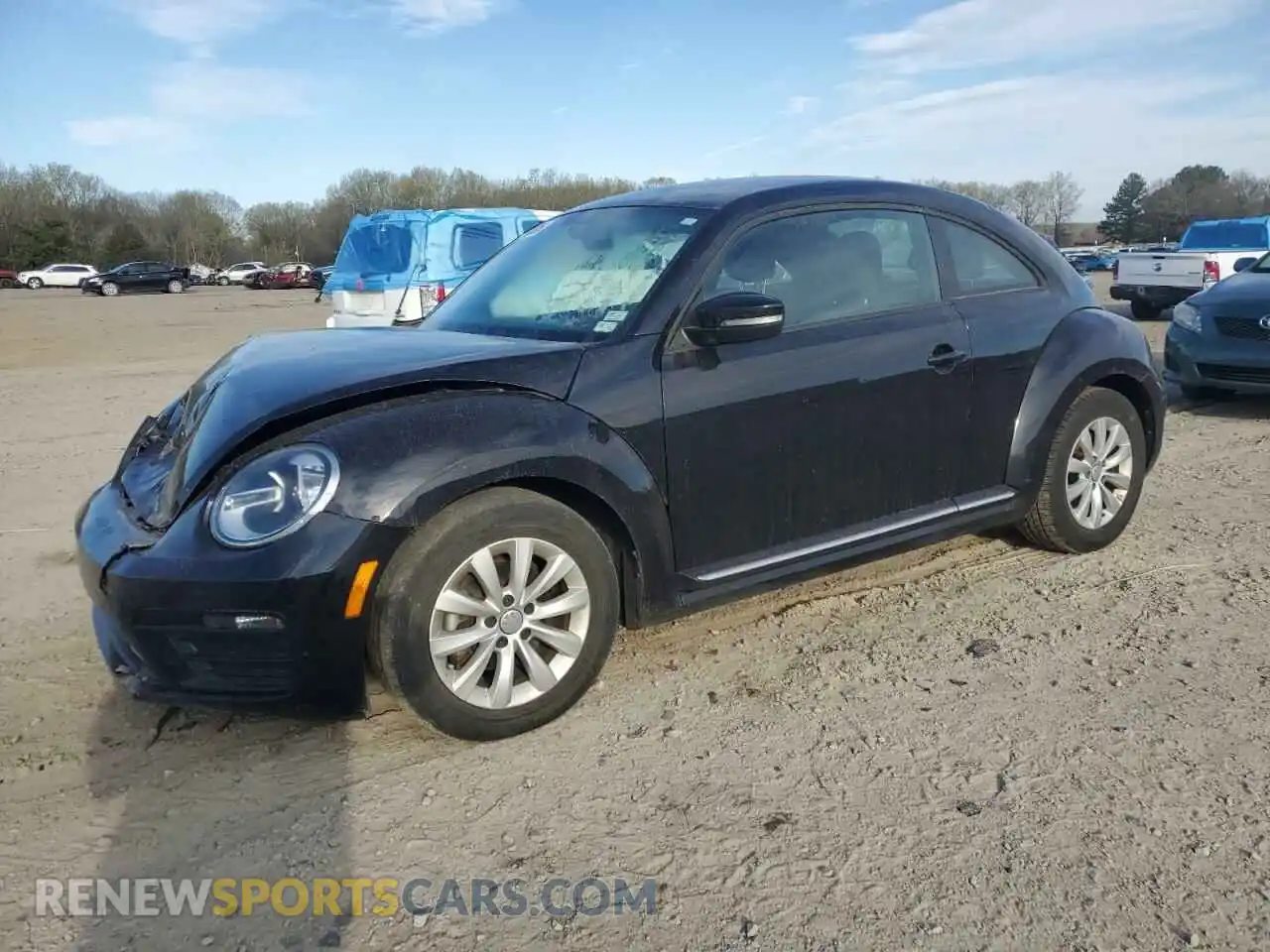 1 fotografías del automóvil dañado 3VWFD7ATXKM710844 VOLKSWAGEN BEETLE 2019