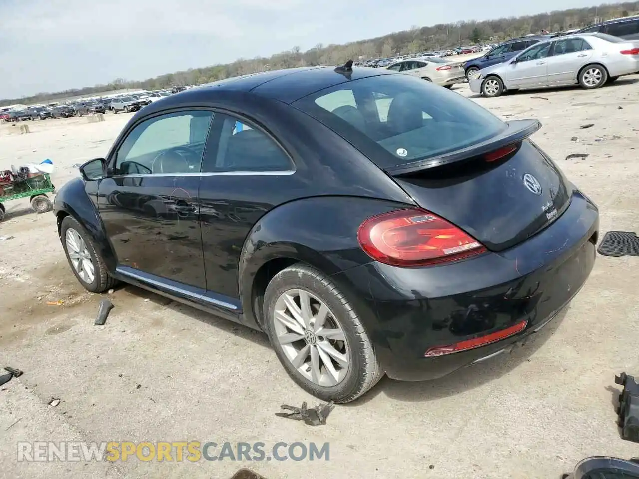 2 Photograph of a damaged car 3VWJD7AT7KM713002 VOLKSWAGEN BEETLE 2019