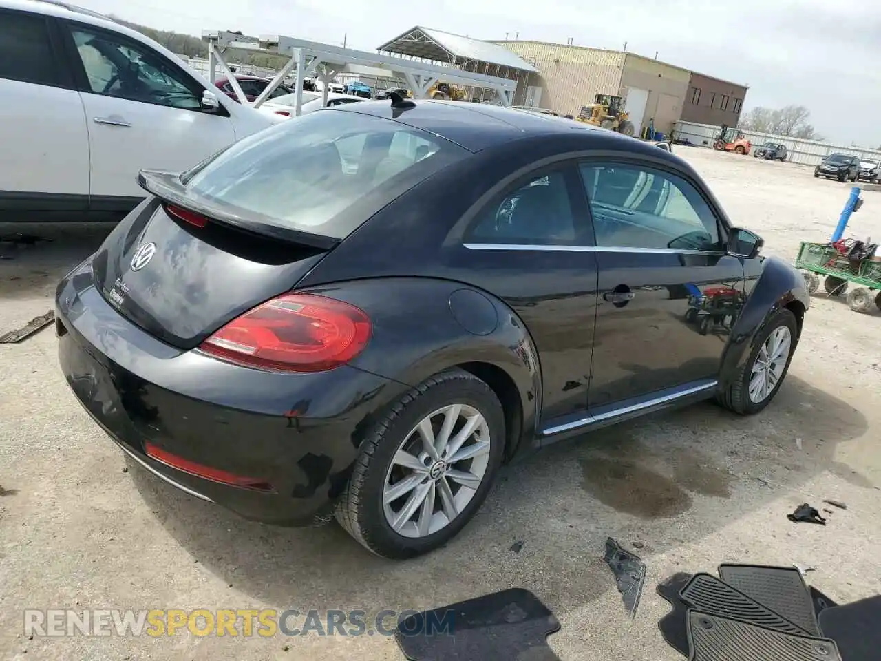 3 Photograph of a damaged car 3VWJD7AT7KM713002 VOLKSWAGEN BEETLE 2019