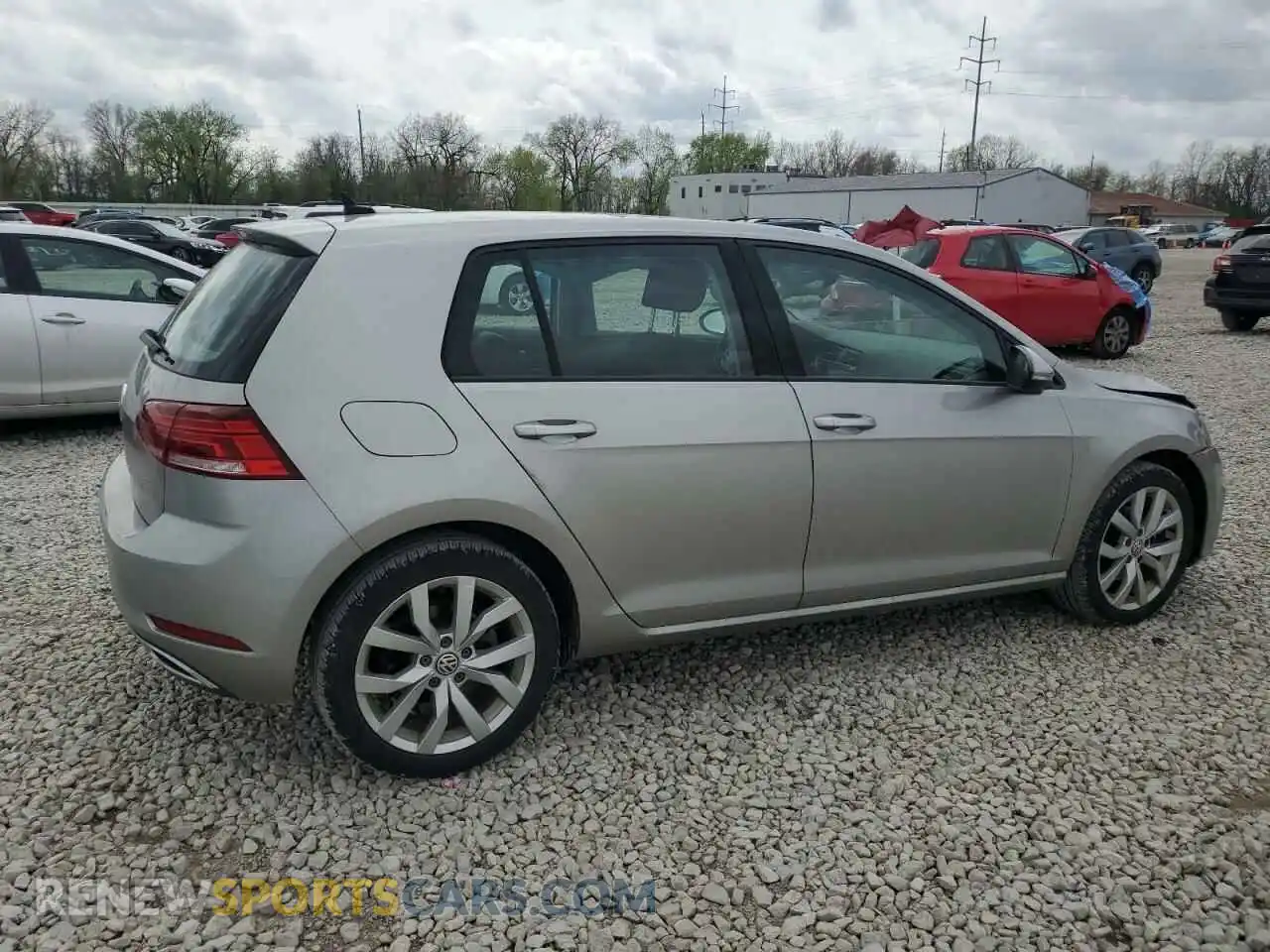 3 fotografías del automóvil dañado 3VWG57AU0KM038190 VOLKSWAGEN GOLF 2019