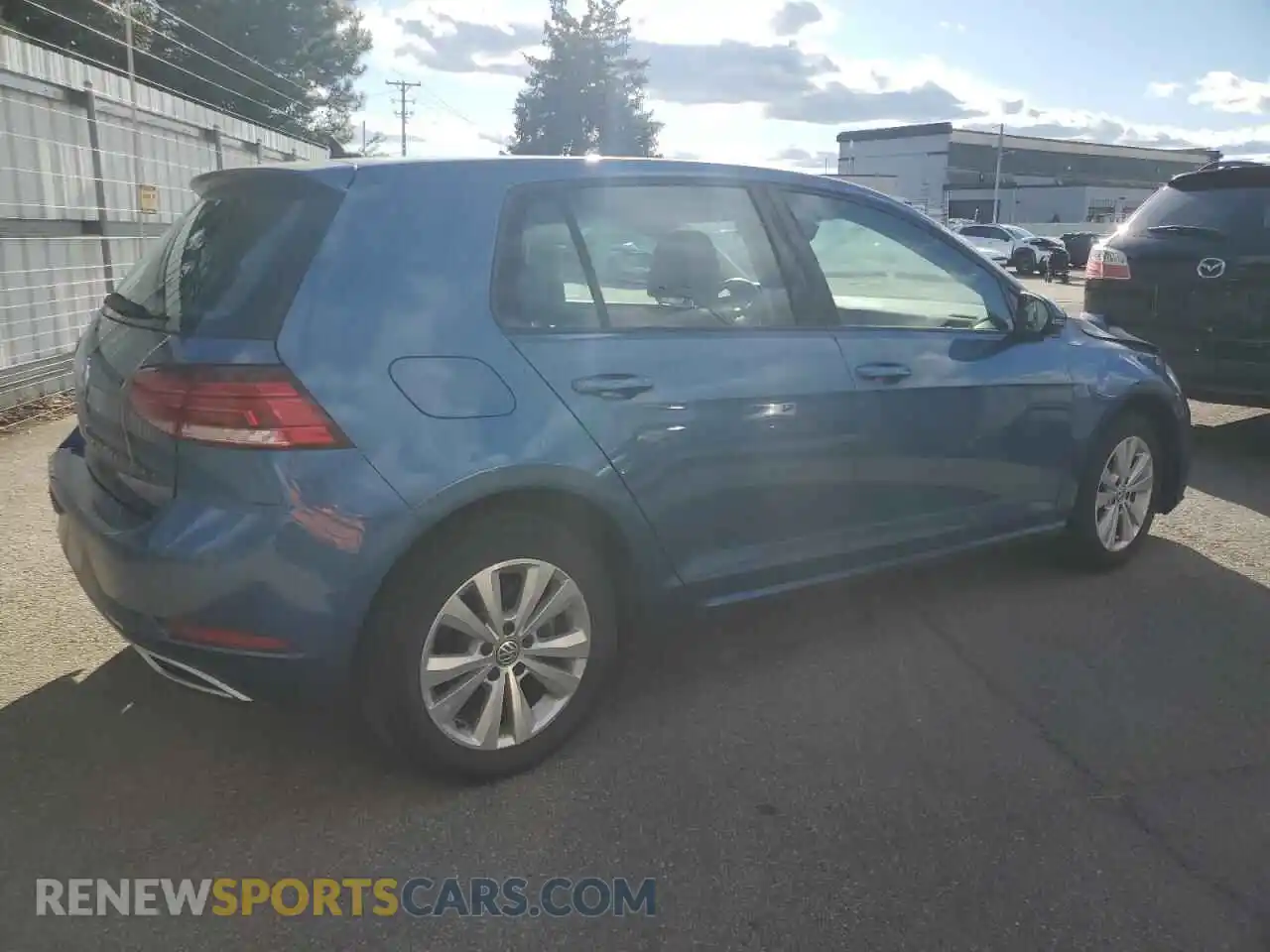 3 Photograph of a damaged car 3VWG57AU5MM007357 VOLKSWAGEN GOLF 2021