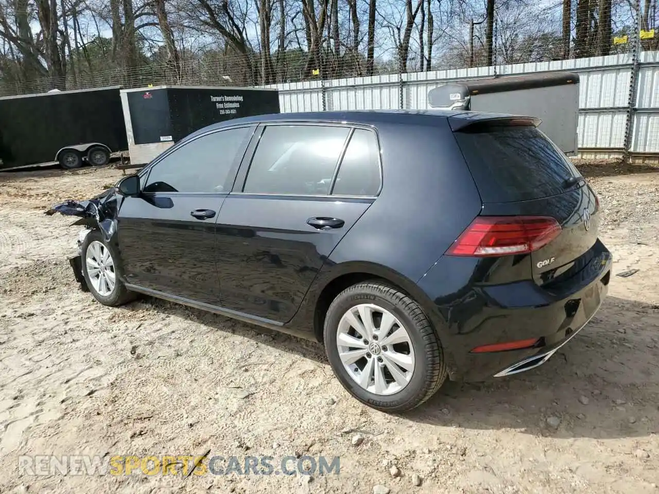 2 Photograph of a damaged car 3VWW57AU6MM006701 VOLKSWAGEN GOLF 2021