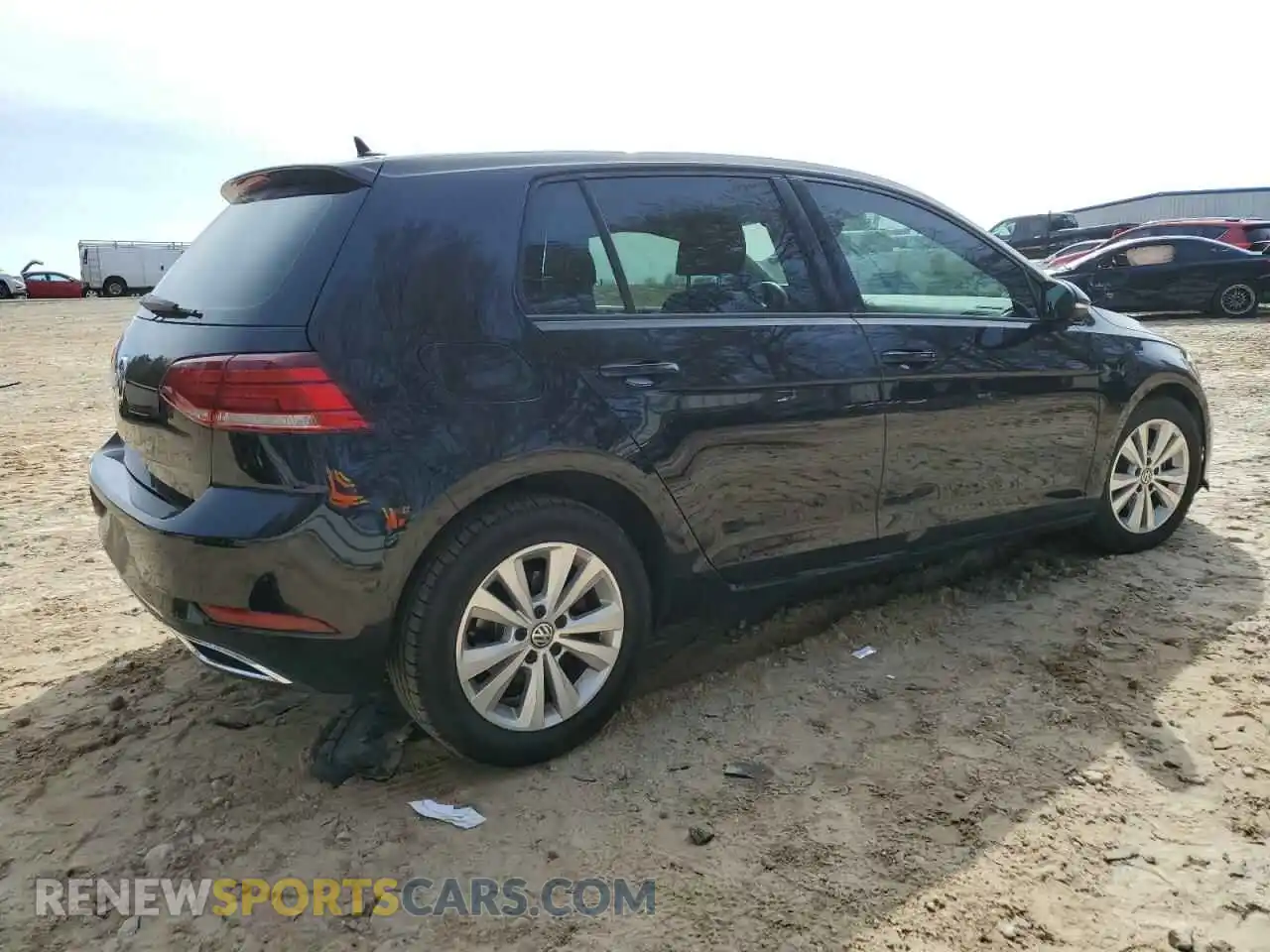 3 Photograph of a damaged car 3VWW57AU6MM006701 VOLKSWAGEN GOLF 2021