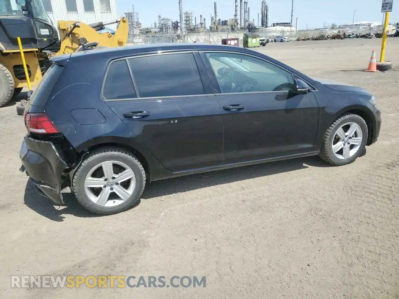 3 Photograph of a damaged car 3VWW57AU6MM012708 VOLKSWAGEN GOLF 2021