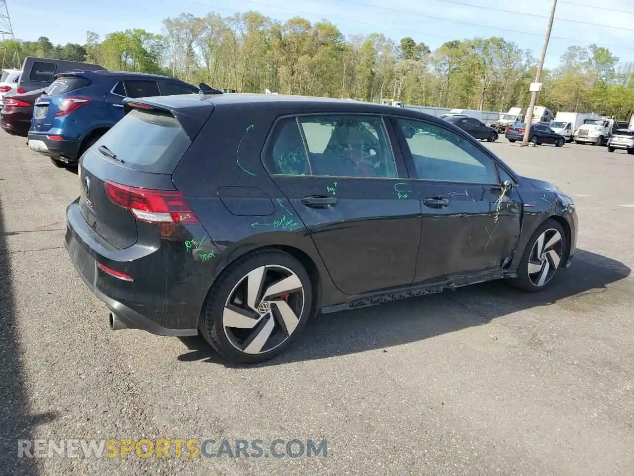 3 Photograph of a damaged car WVWGA7CD2RW223119 VOLKSWAGEN GTI 2024